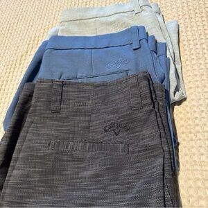 Callaway Shorts lot of 3 sz 34